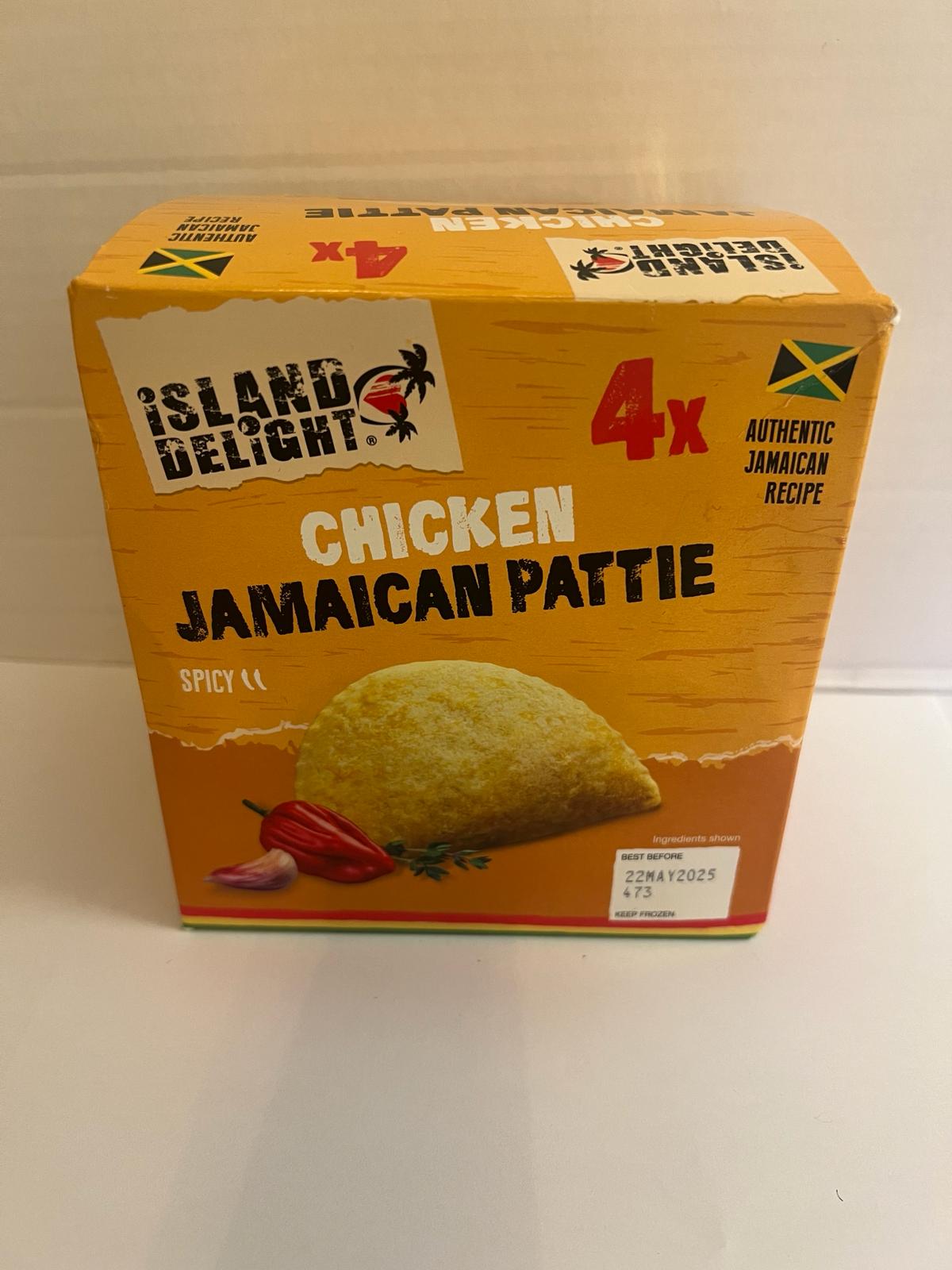 Jamaican Chicken Pattie Spicy