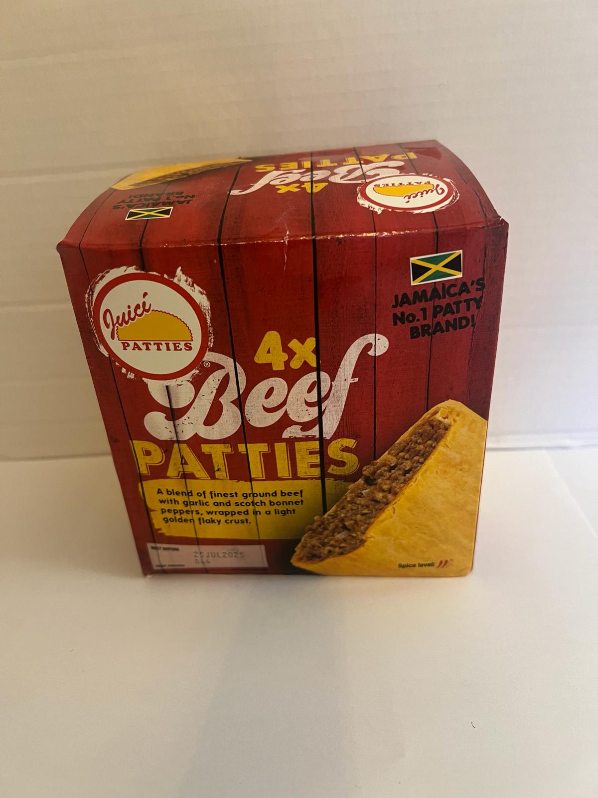 Jamaican Beef Patties 4x